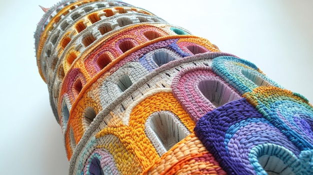 Farebná tradičná výšivka na plátne