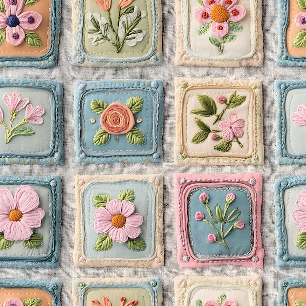 Ukážka troch vzorov výšiviek